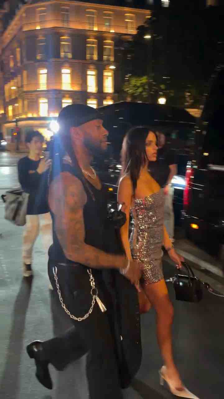 Ty Dolla Sign with a baddie in Paris France for fashion week